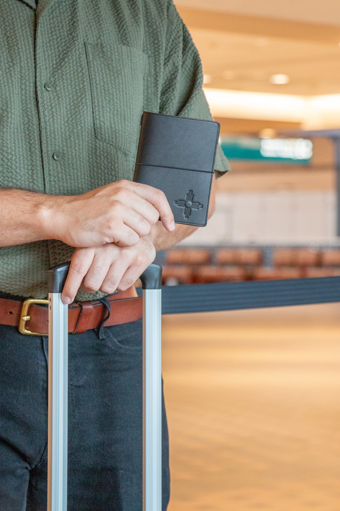 Quail Passport Cover - Zia